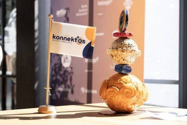 vlaggetje met logo van Konnekt'os MVO-platform Midden-Limburg